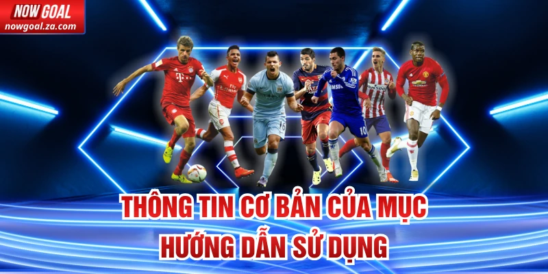 Thông tin cơ bản của mục hướng dẫn sử dụng